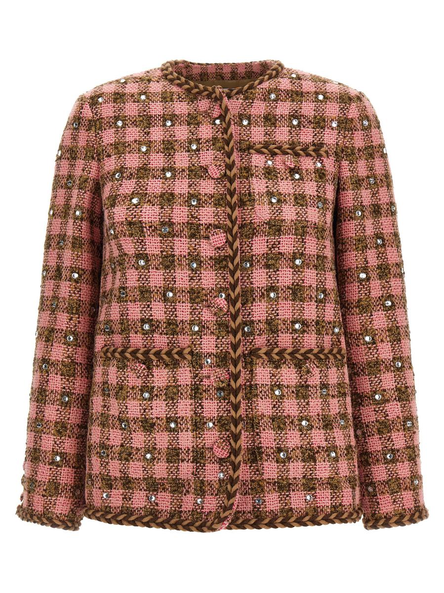 Giuseppe Di Morabito Rhinestone Blazer Jacket