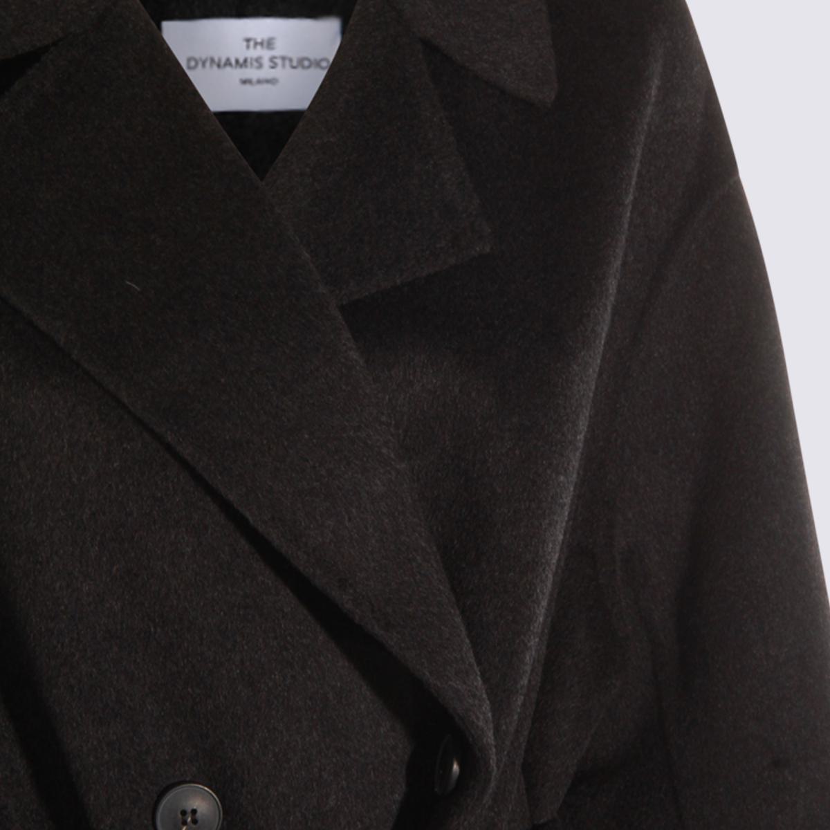 The Dynamis Studio Dark Grey Wool Coat