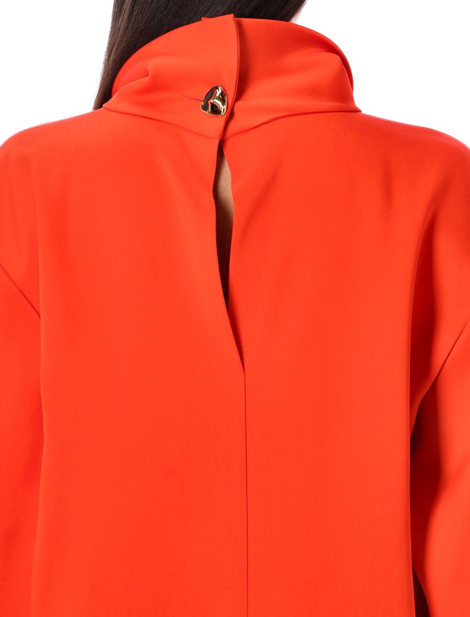 Carven Double Satin Blouse