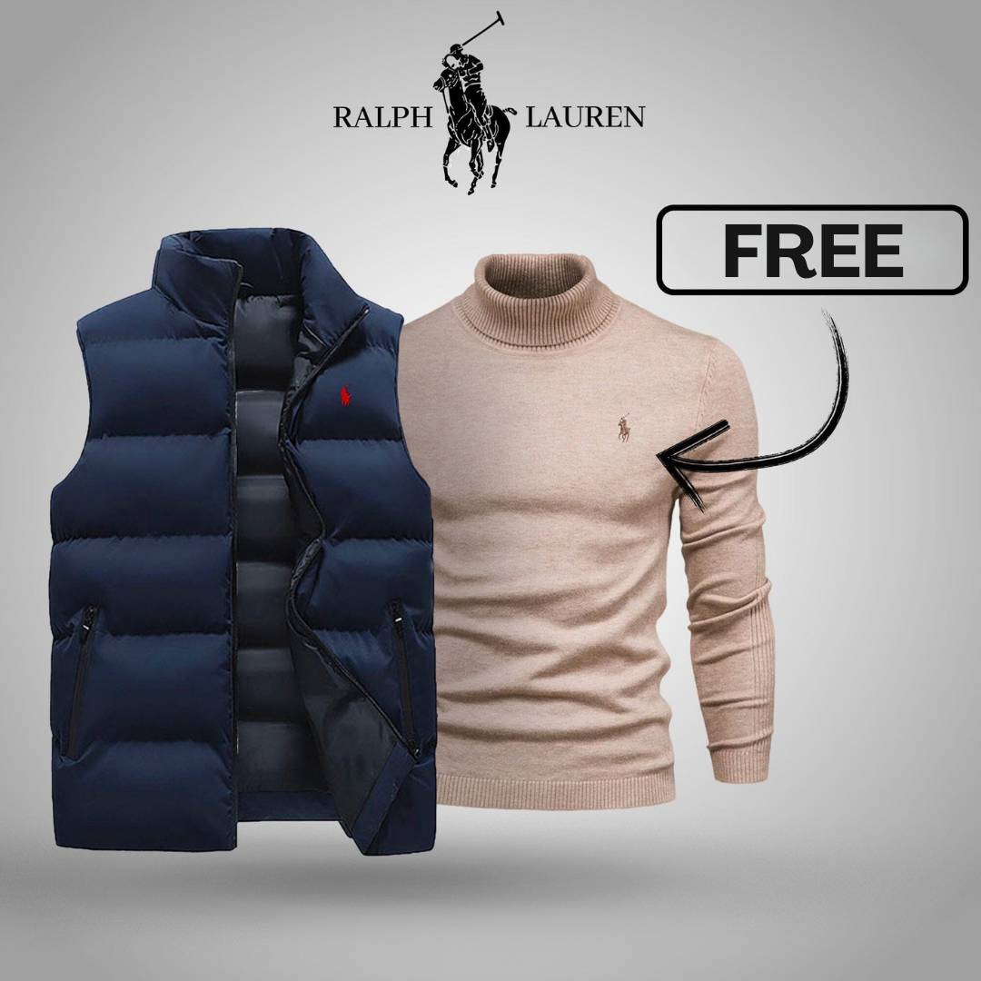 Heren R&L™ Bodywarmer + Gratis Trui (Uitverkoop)