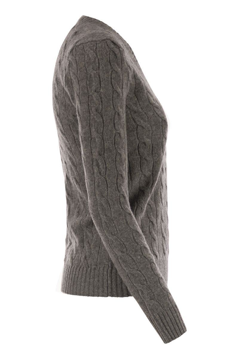 Polo Ralph Lauren Wool And Cashmere Cable Knit Jumper