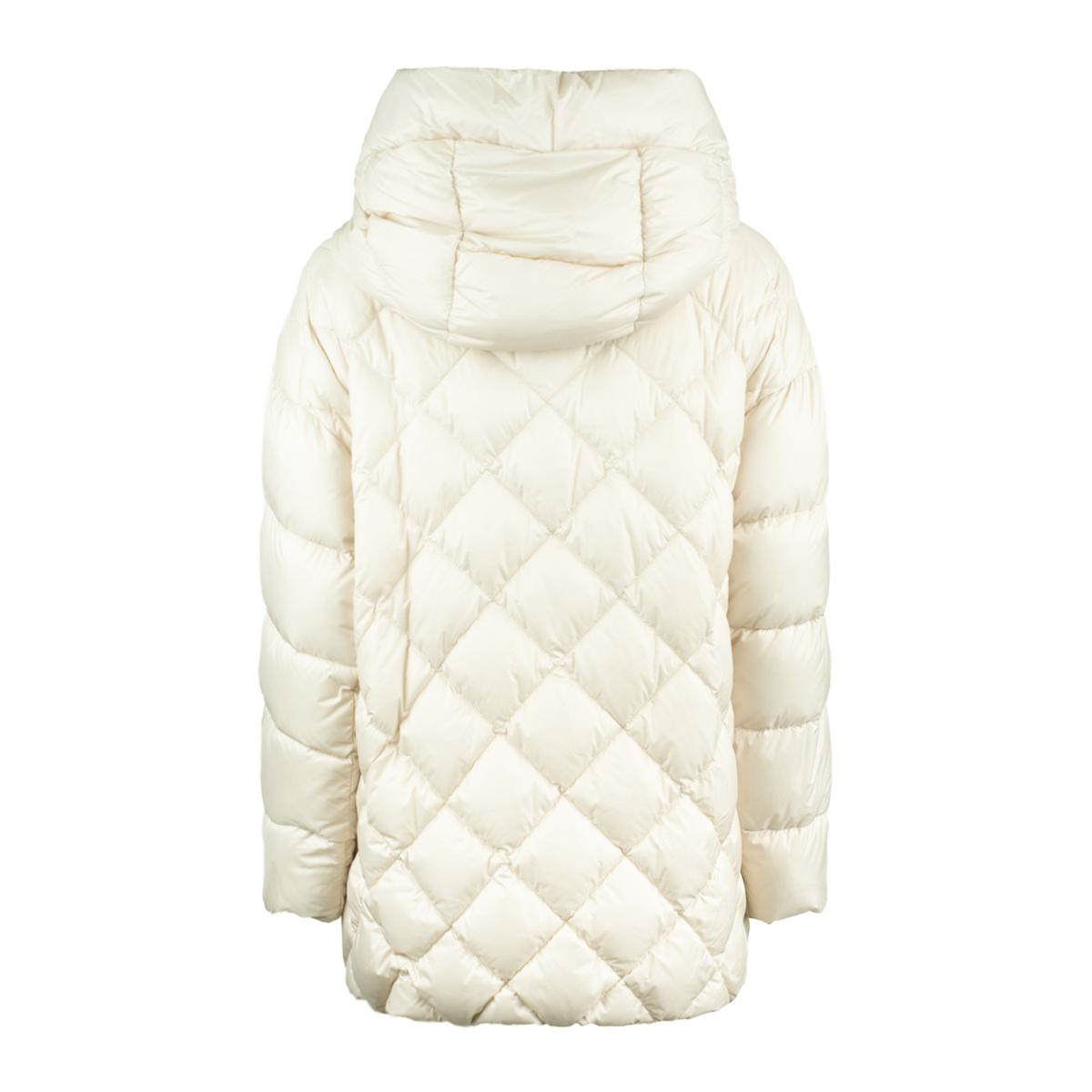 Max Mara Padded Jacket With Diamond Pattern Hood