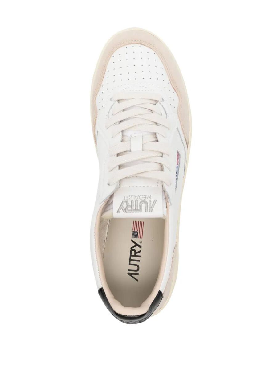 Autry "Medalist Low" Suede Sneakers Shoes