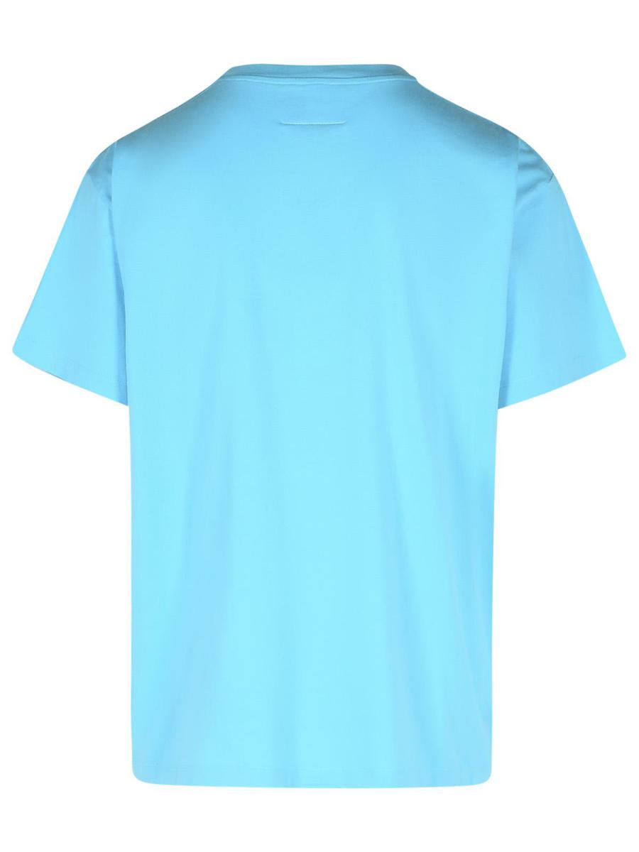 MM6 Maison Margiela Light Blue Cotton T-Shirt