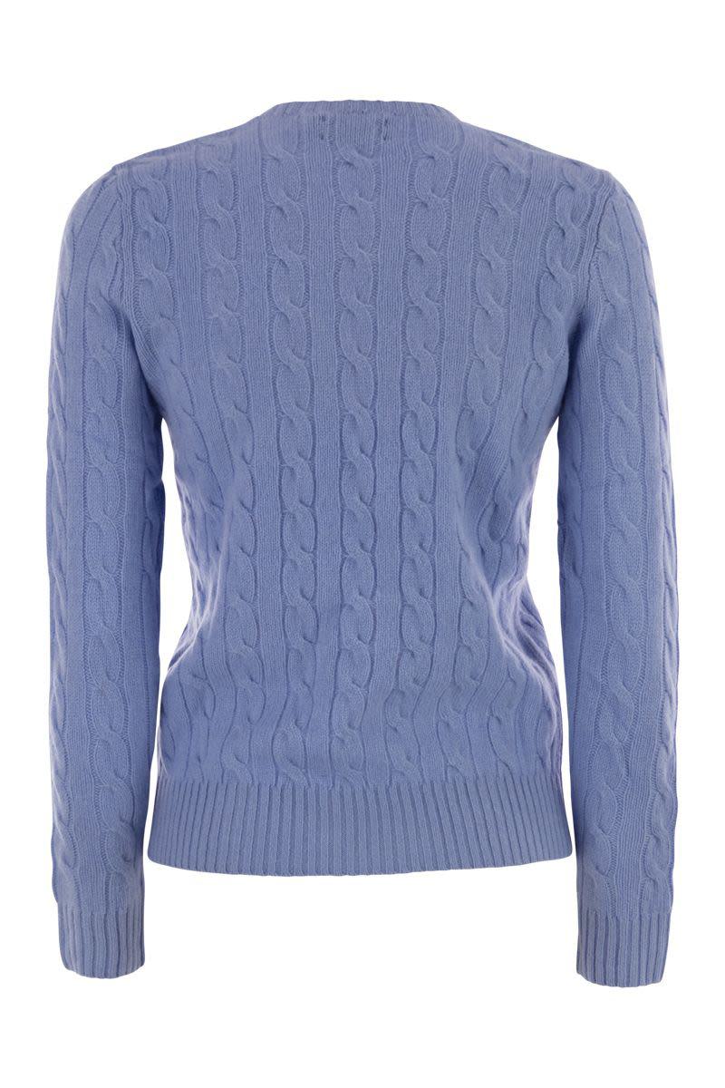 Polo Ralph Lauren Plaited Wool And Cashmere Crew-Neck