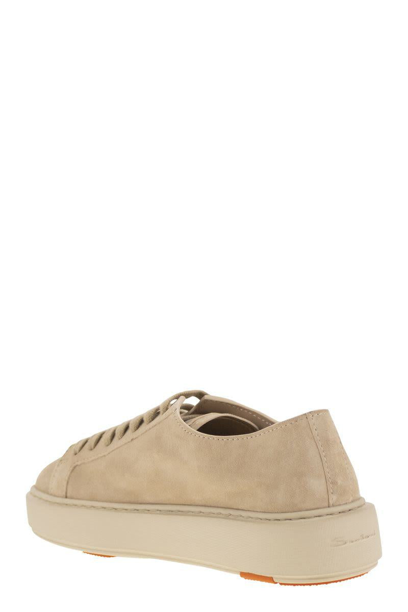 Santoni Suede Sneakers