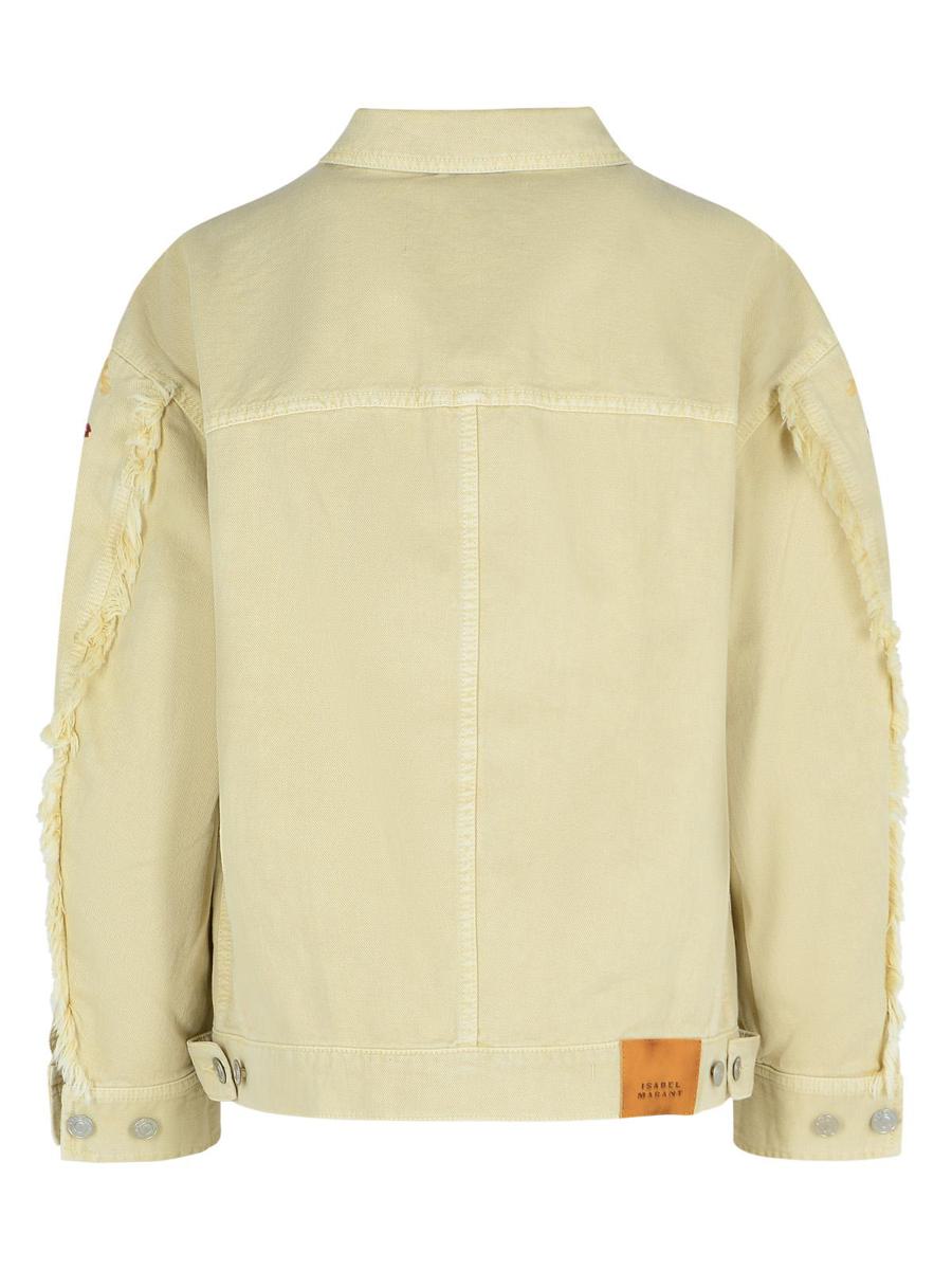 Isabel Marant Étoile 'Manona' Beige Cotton Blend Jacket