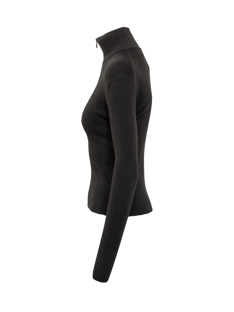 Courrèges Black Courrèges Turtleneck Sweater