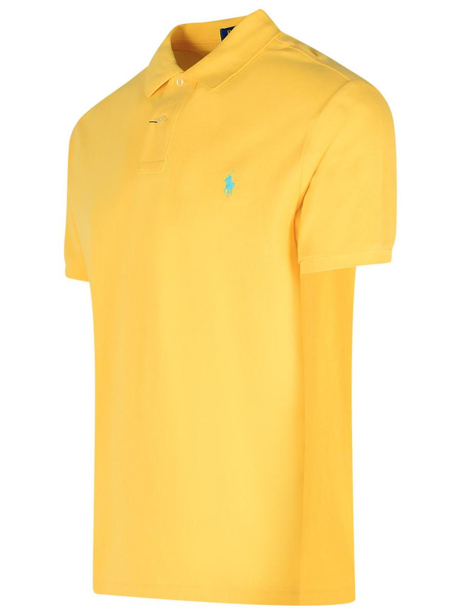 Polo Ralph Lauren Yellow Cotton Polo Shirt