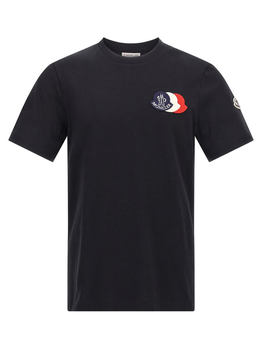 Moncler Tricolor Logo T-Shirt