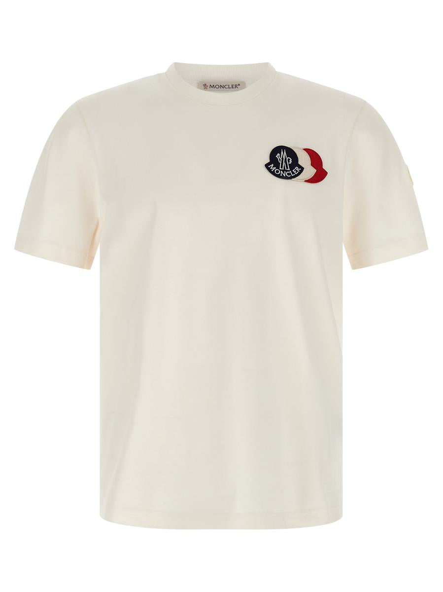 Moncler Tricolor Logo T-Shirt