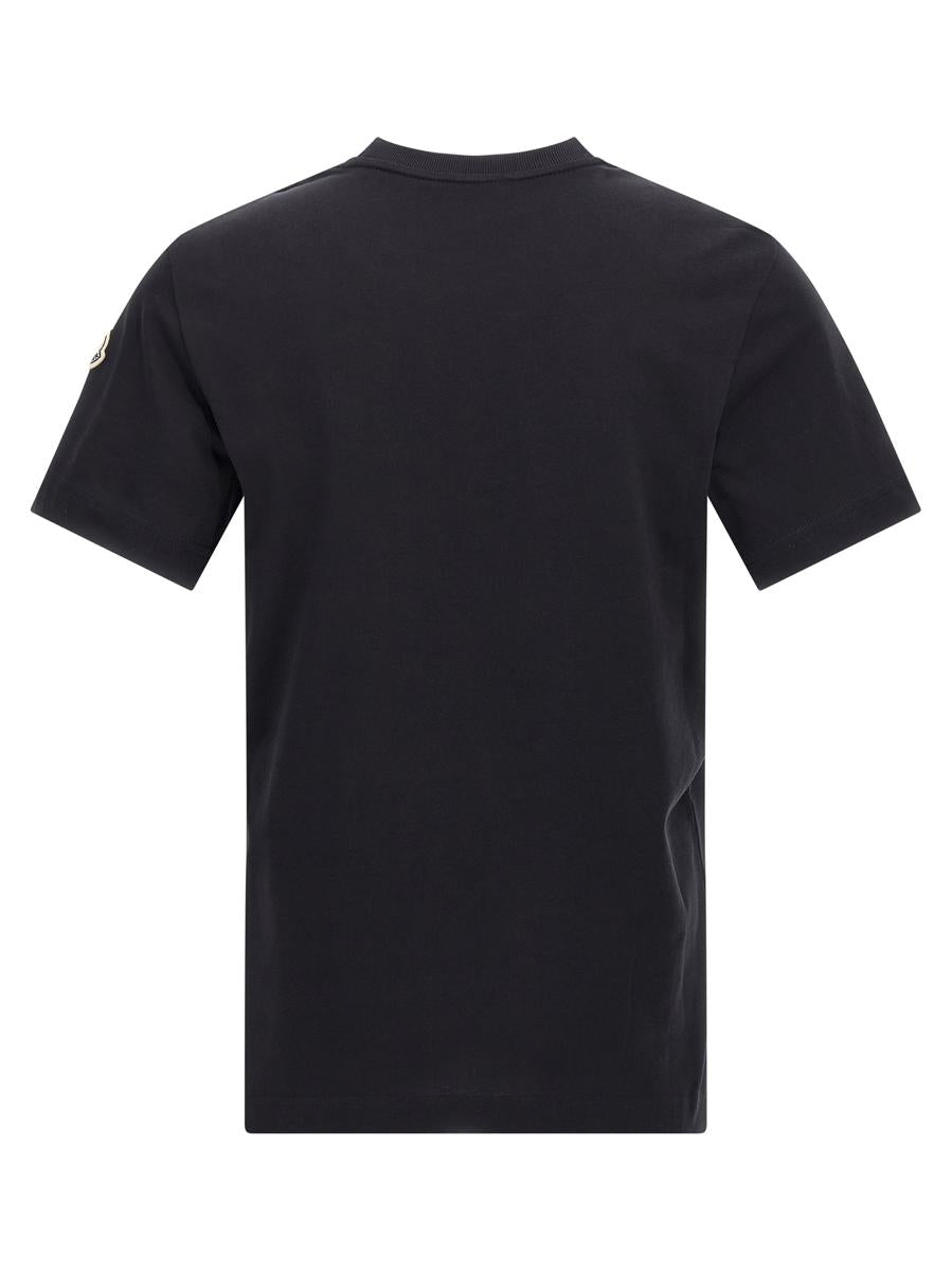 Moncler Tricolor Logo T-Shirt