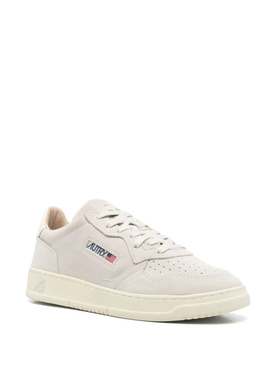Autry "Medalist Low" Suede Sneakers Shoes