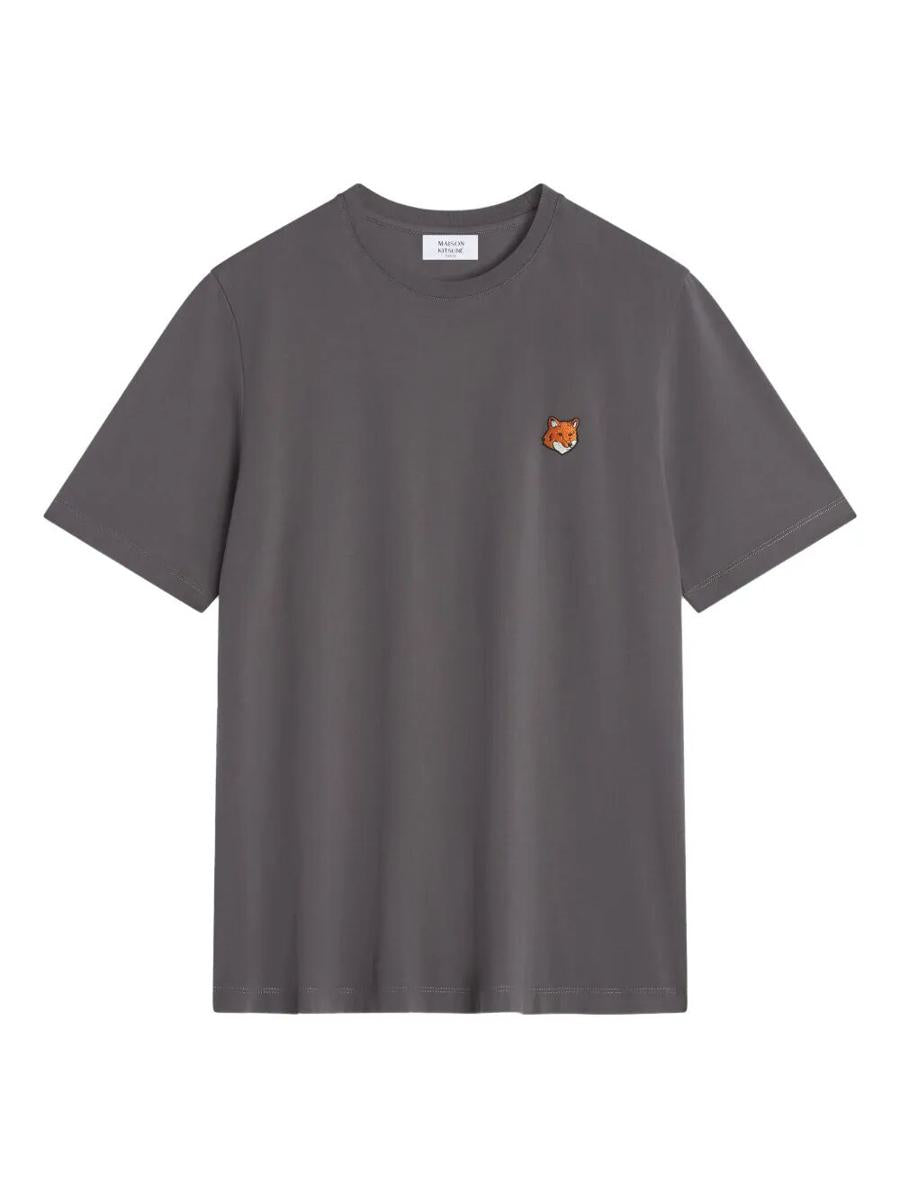 Maison Kitsuné Fox Head Regular Fit Cotton T-Shirt Clothing