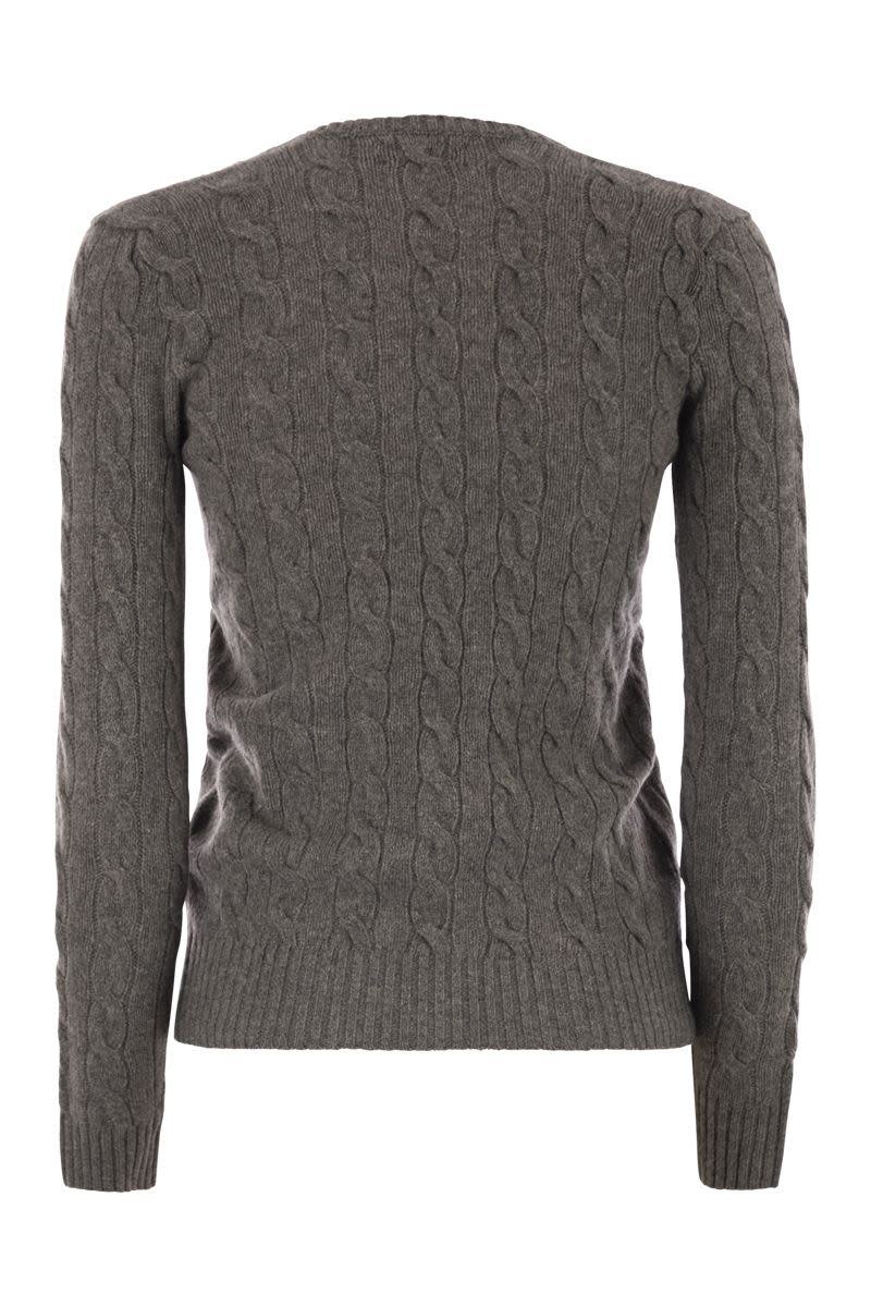 Polo Ralph Lauren Wool And Cashmere Cable Knit Jumper