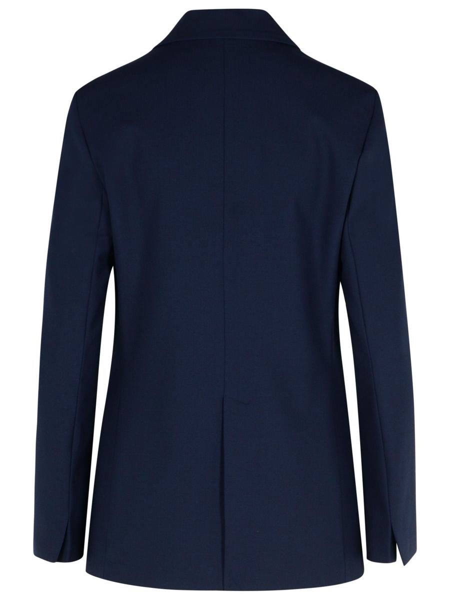 Closed Navy Polyester Blend Blazer
