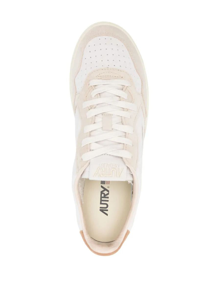 Autry "Medalist Low" Suede Sneakers Shoes