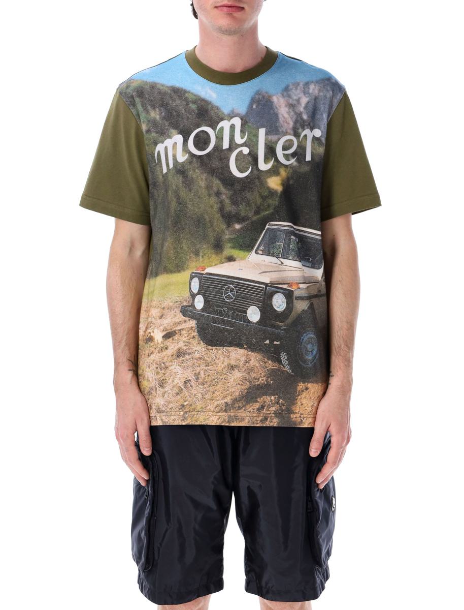 Moncler Genius Printed Cotton T-Shirt