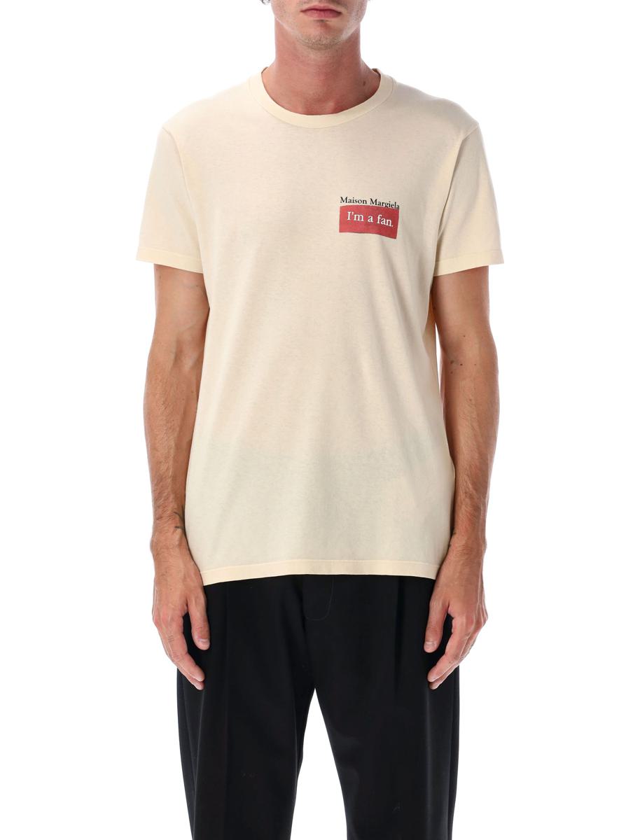 Maison Margiela Overdyed Cotton I'M A Fan T-Shirt