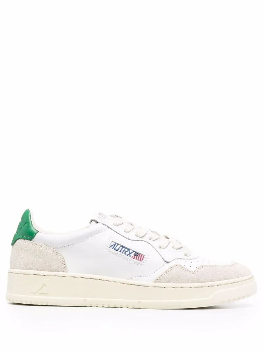 Autry "Medalist Low" Suede Sneakers Shoes