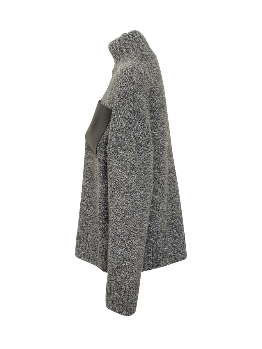 JW Anderson Jw Anderson Sweater With Leather Pocket