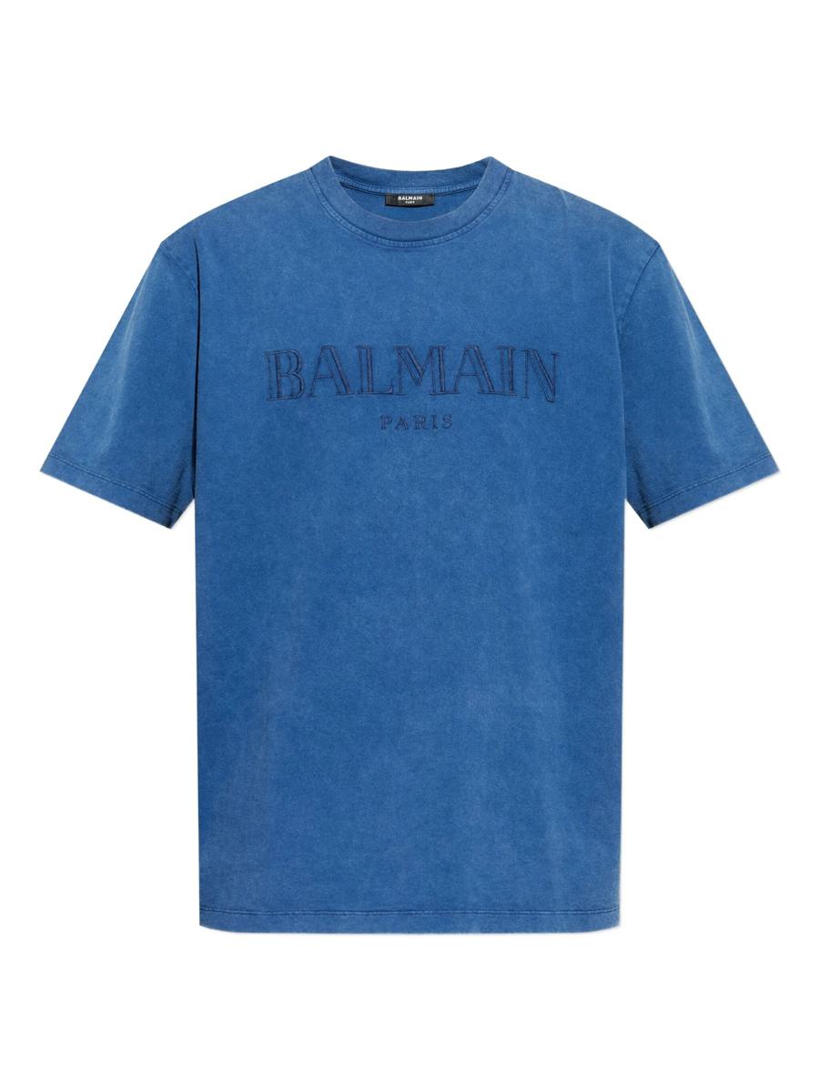 Balmain Loose Ss T-Shirt Clothing