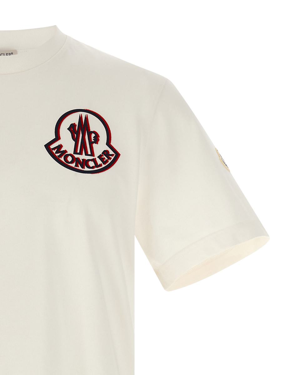 Moncler Flocked Logo T-Shirt