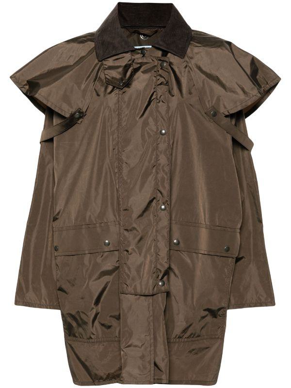 Prada Corduroy-Collar Storm Jacket
