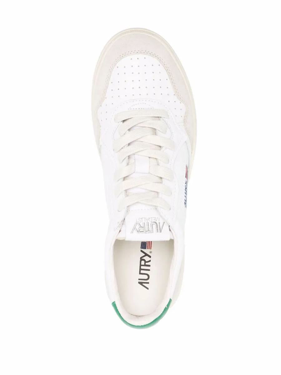 Autry "Medalist Low" Suede Sneakers Shoes