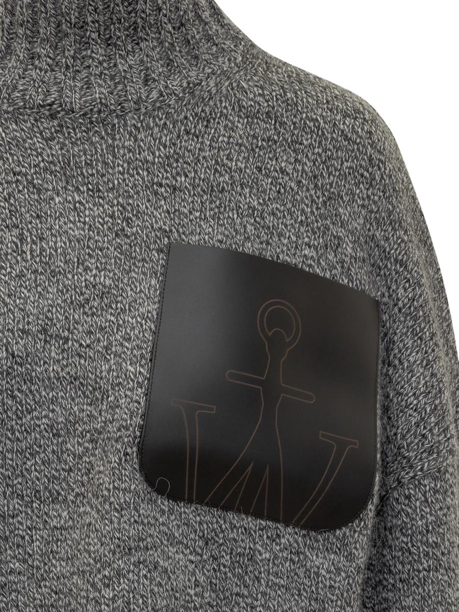 JW Anderson Jw Anderson Sweater With Leather Pocket