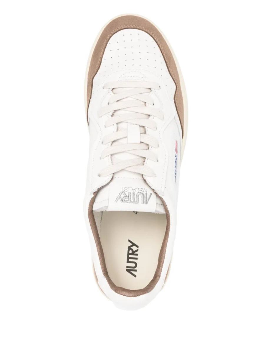 Autry "Medalist Low" Suede Sneakers Shoes