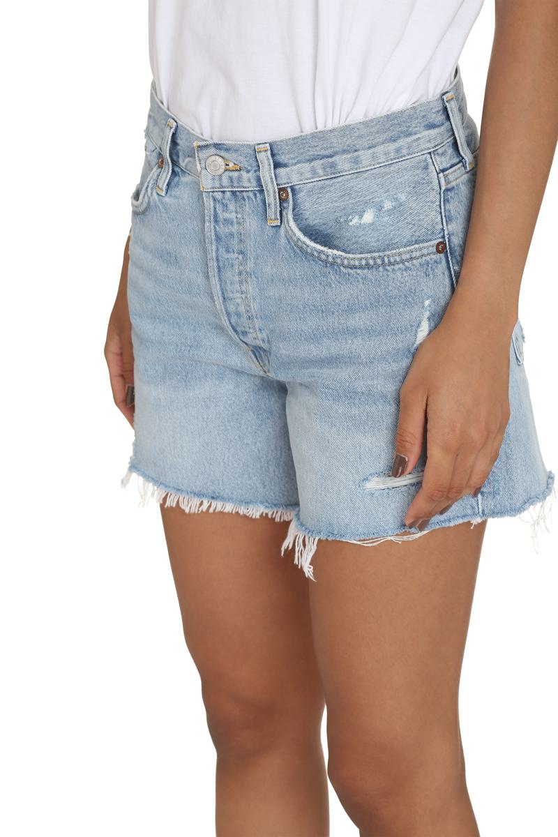 Agolde Parker Denim Shorts