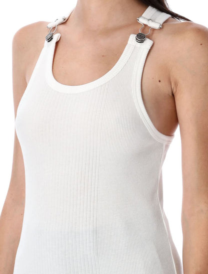 Jean Paul Gaultier Overall Buckle Tank Top