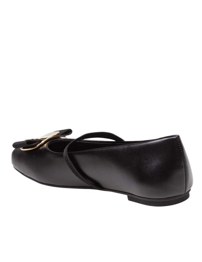 Salvatore Ferragamo Soft Leather Ballerina Flat