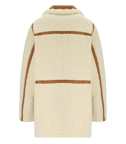 Stand Studio Chloe Ecru Double-Breasted Jacket
