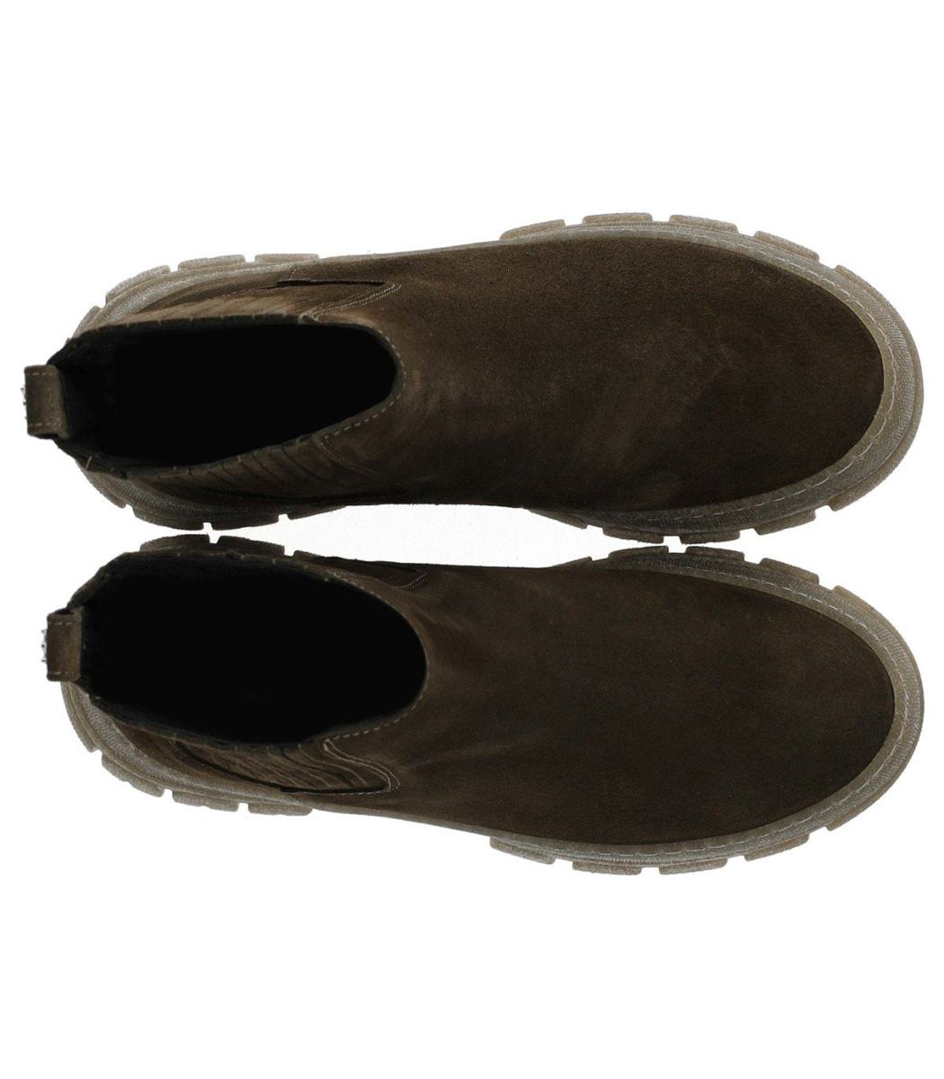 Weekend Max Mara Genepi Military Green Chelsea Boot