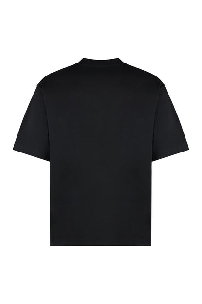 Off-White Cotton Crew-Neck T-Shirt