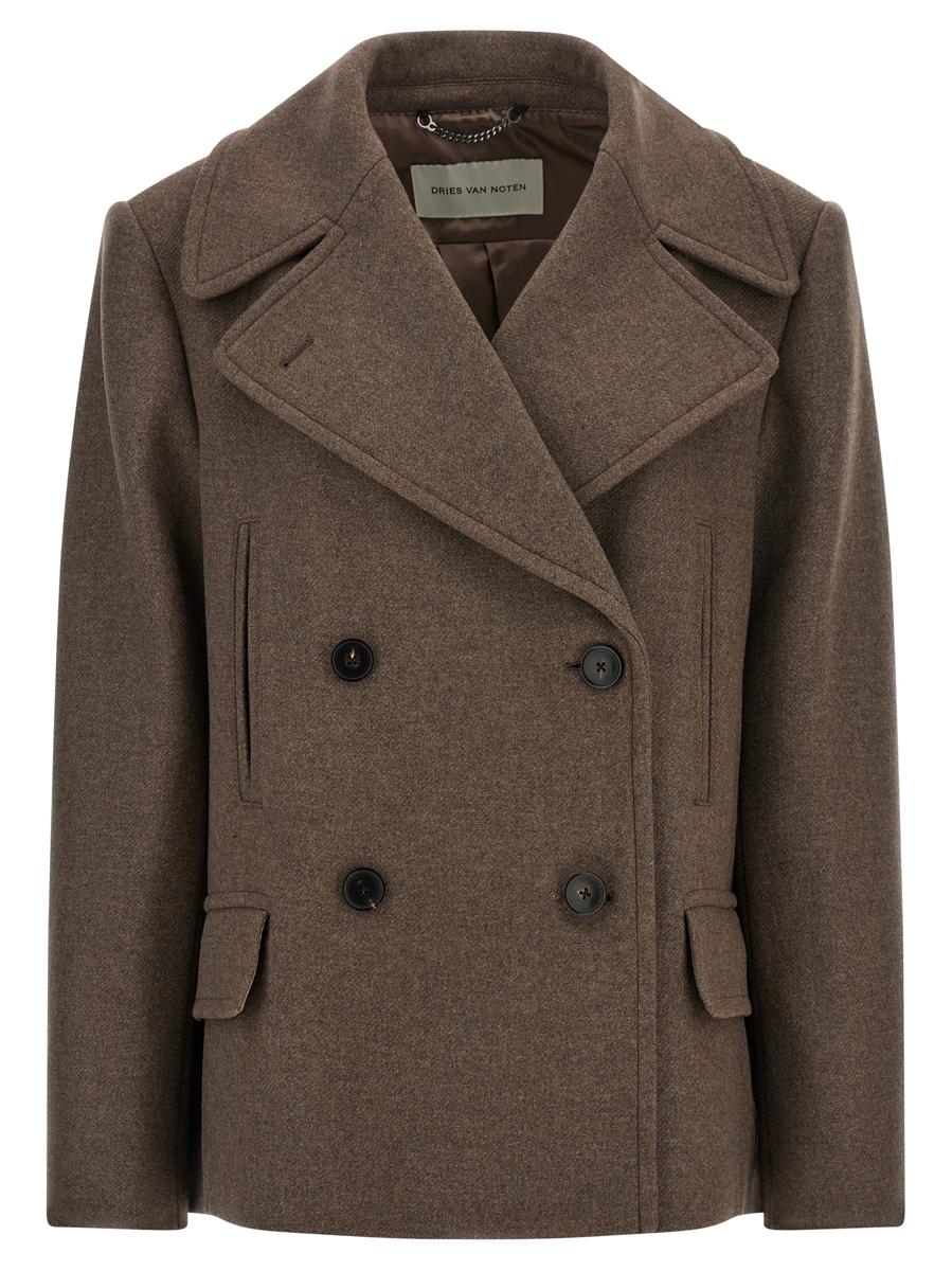 Dries Van Noten 'Vafel' Coat