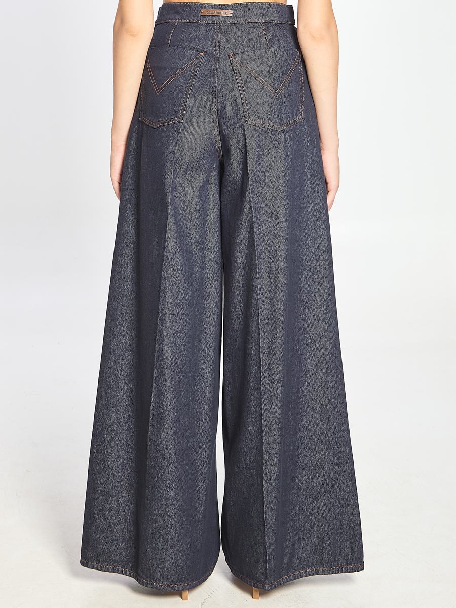 Jeans Wide Leg In Denim