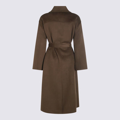 The Dynamis Studio Camel Wool Coat