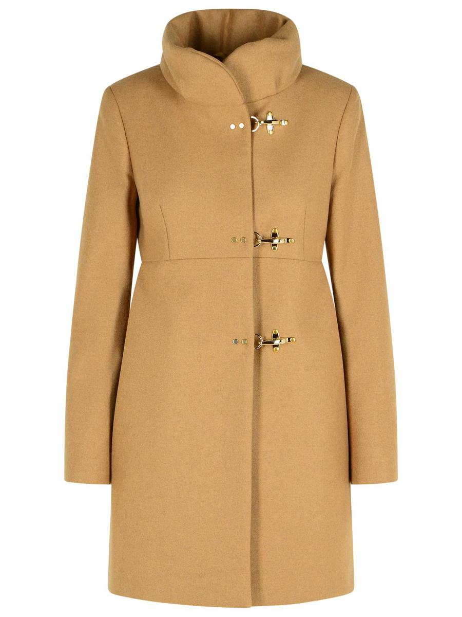 Fay Beige Wool Blend Coat