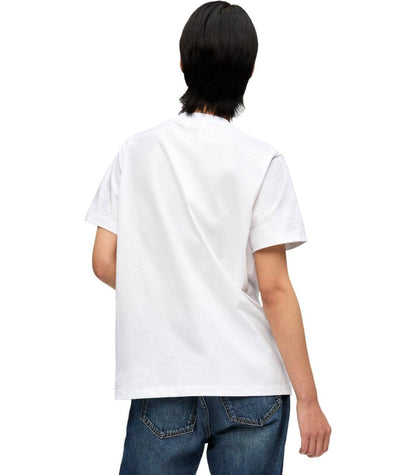 Ganni Teddy White T-Shirt