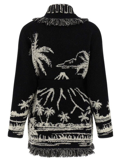 Alanui 'Palm Grove Tales' Cardigan