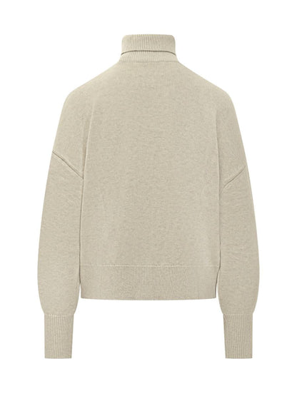 Isabel Marant Étoile Wool Turtleneck With Logo Black Marant Étoile