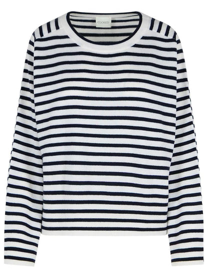 Closed Ivory Cashmere Sweatshirt