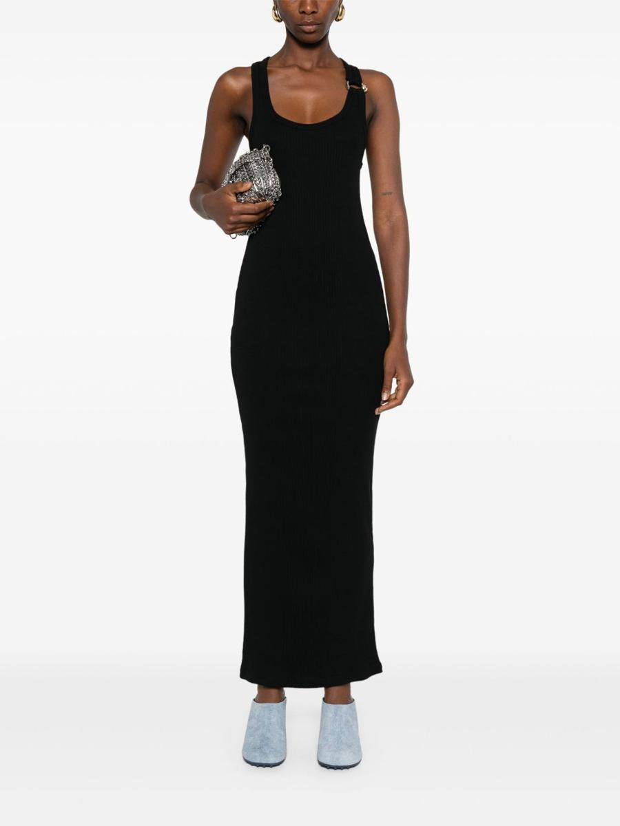 Jean Paul Gaultier The Black Piercing Long Dress