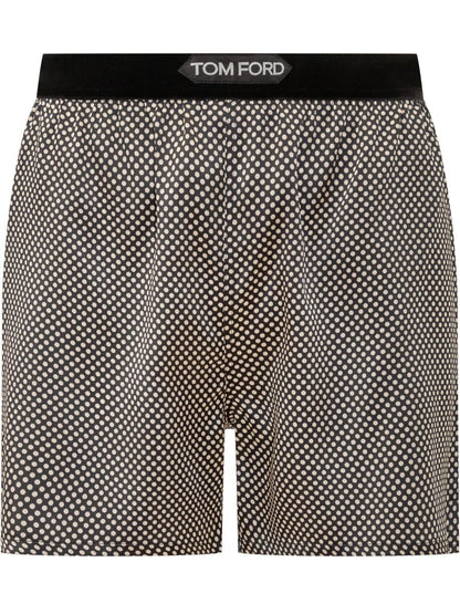 Tom Ford Short Pants With Polka Dot Print