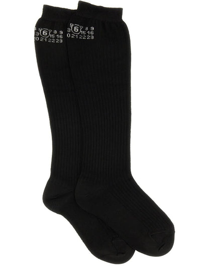MM6 Maison Margiela High Socks