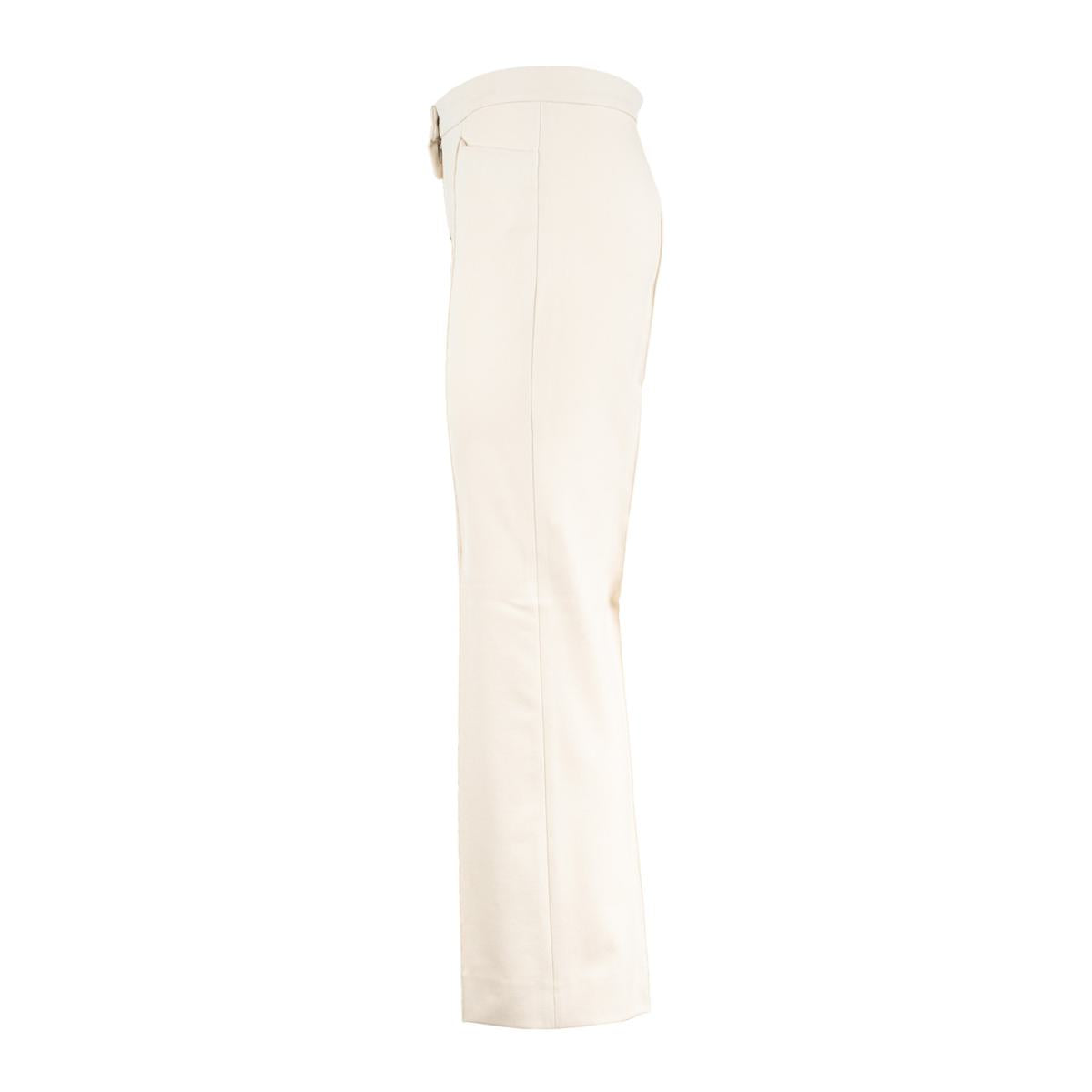 Max Mara Cotton Blend Flared Pants