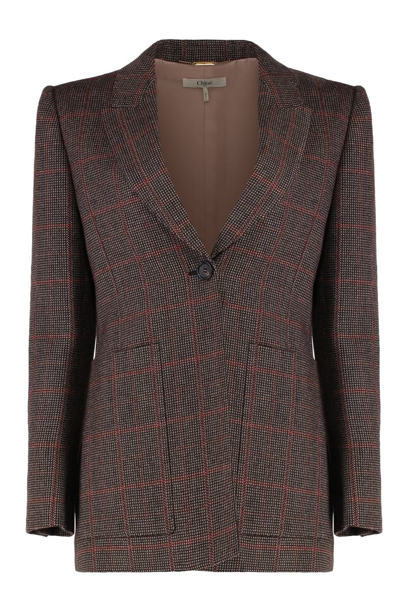 Chloé Single-Breasted One Button Jacket